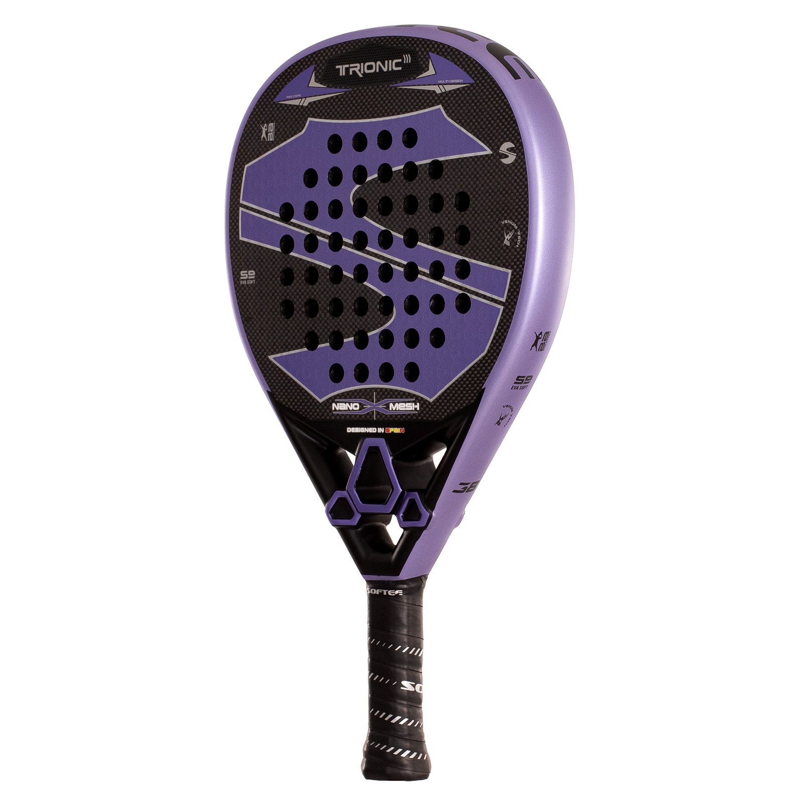 pala de pádel softee trionic nano mesh 5