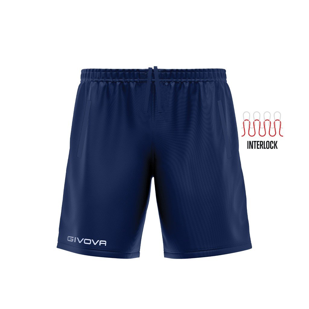 pantalón corto givova pocket marino