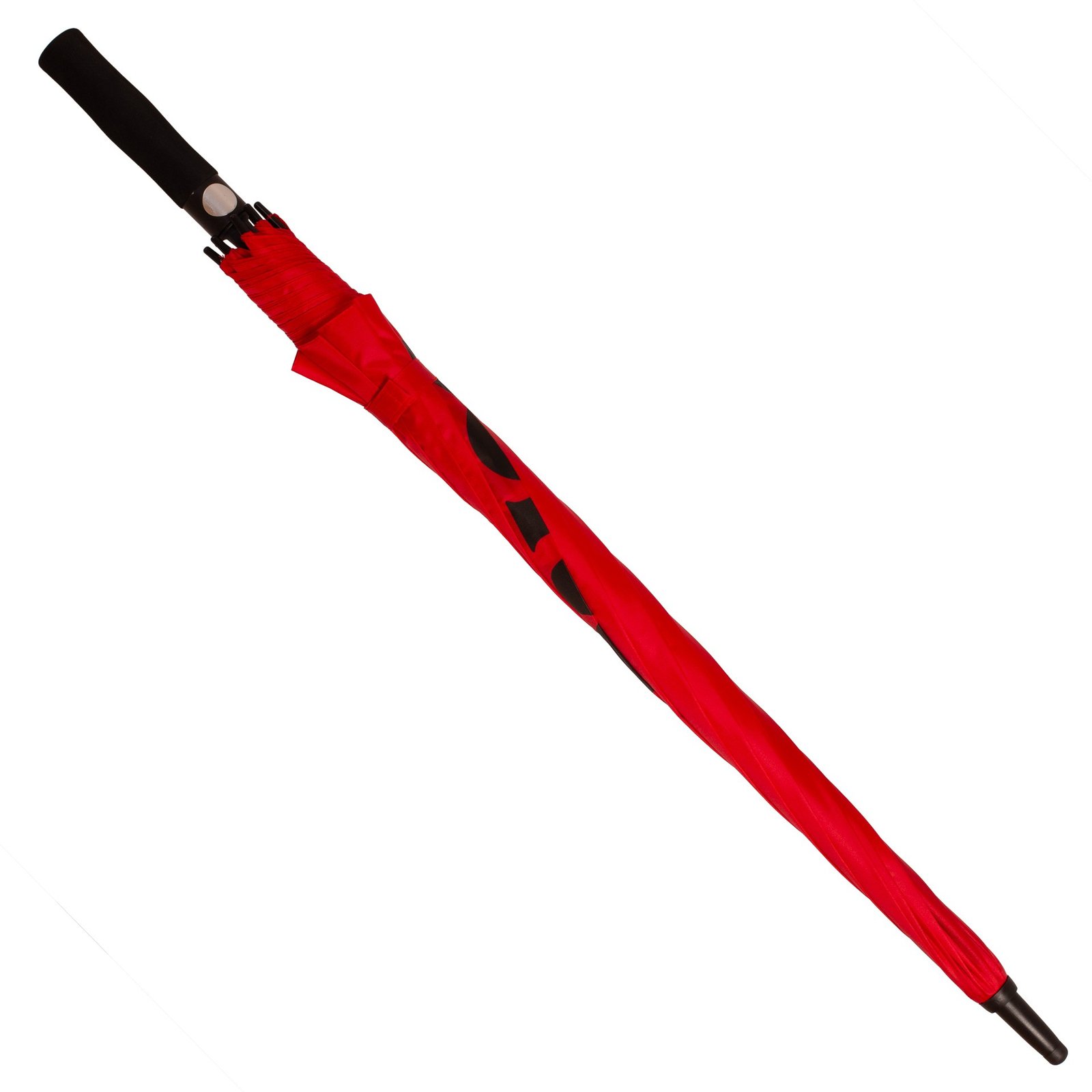 paraguas softee five única rojo negro 3