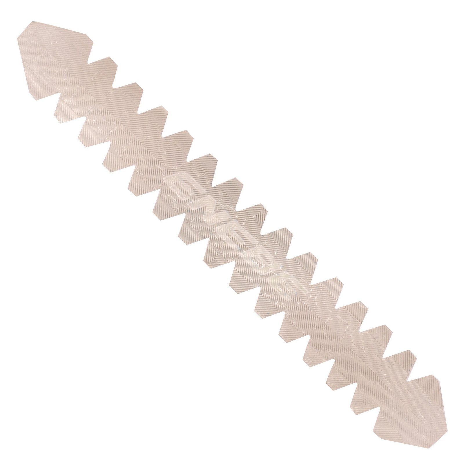 protector de pala de pádel enebe tiny dentado transparente