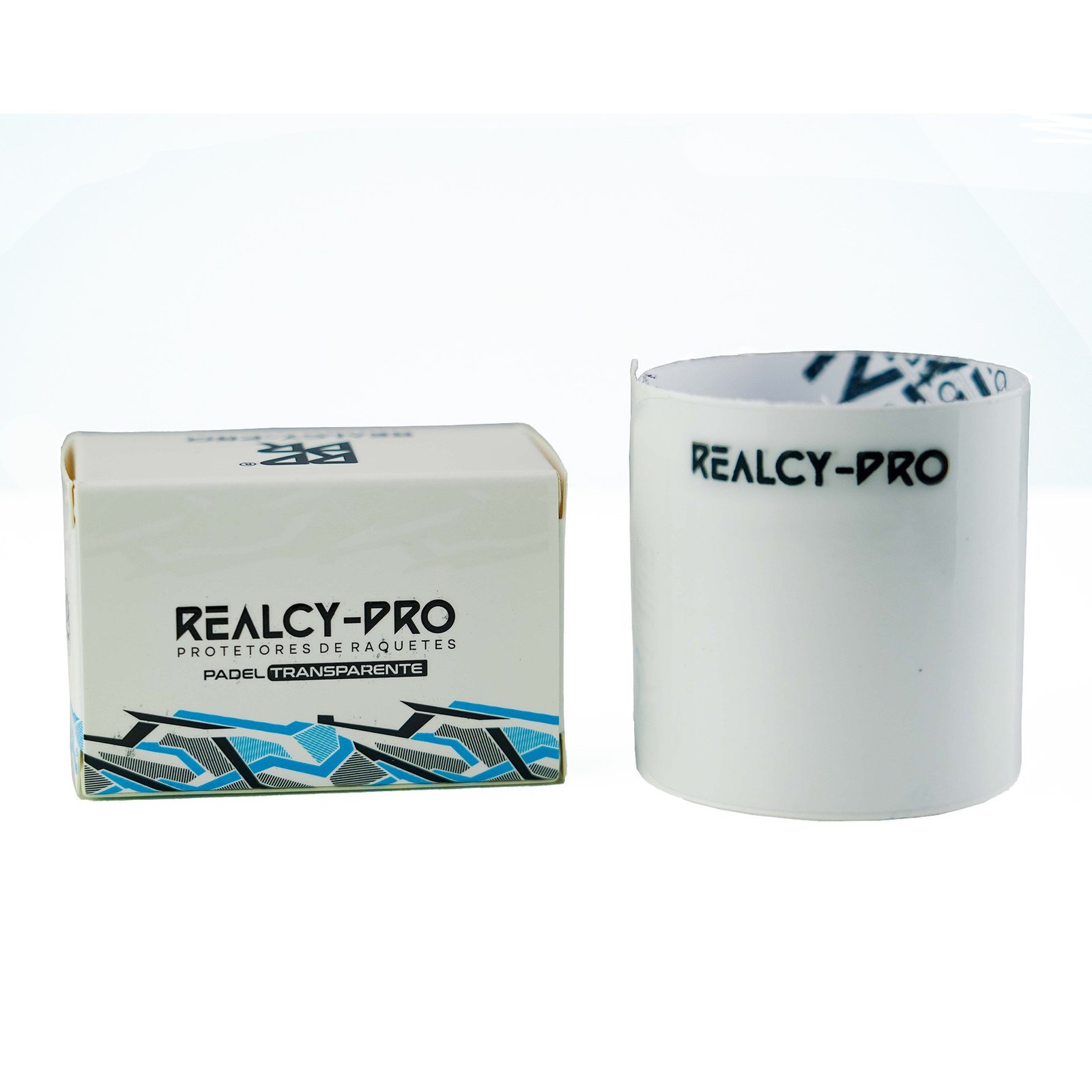 protector de pala de pádel realcy pro transparente