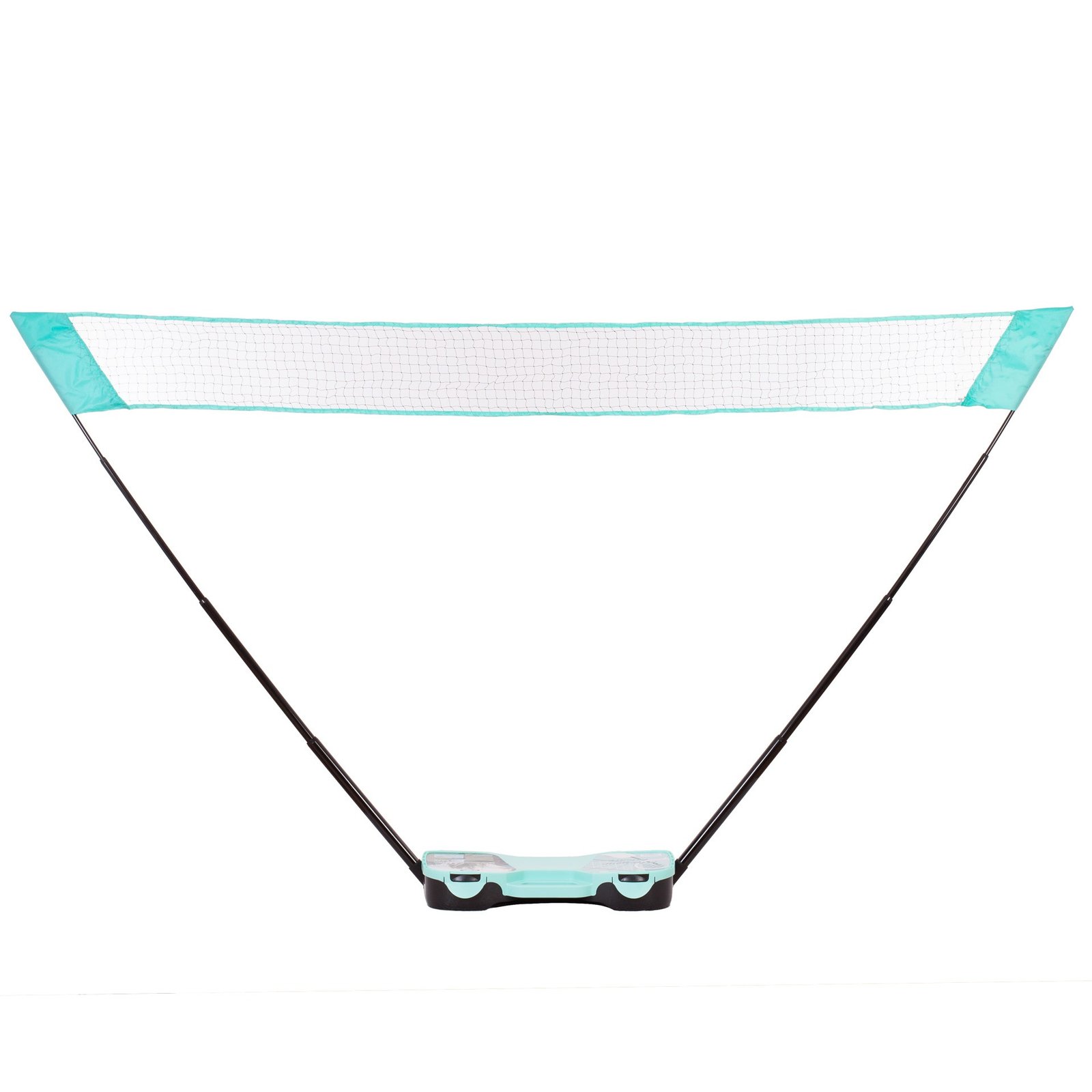 set bádminton portátil con 2 raquetas 5