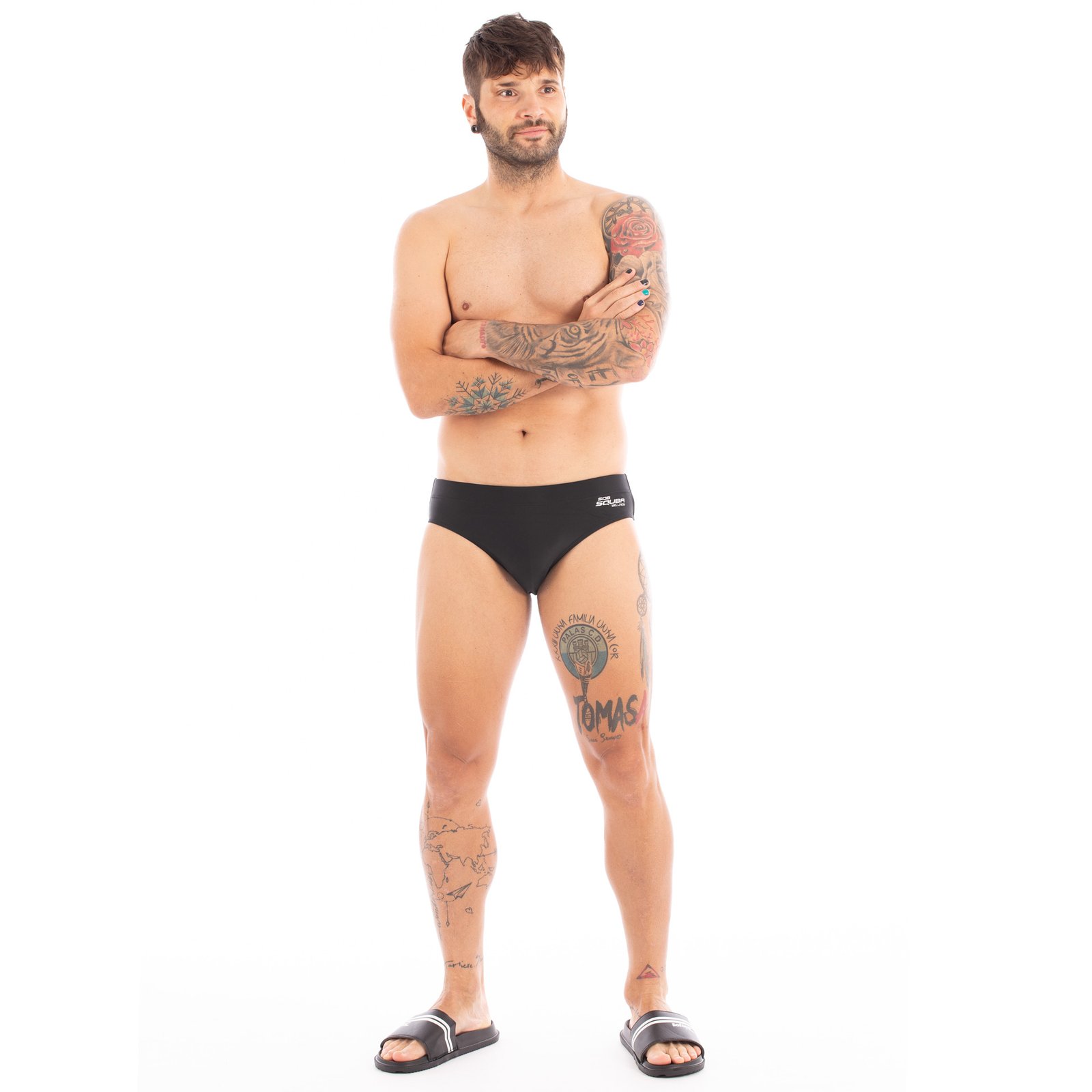 slip squba series training hombre negro 1