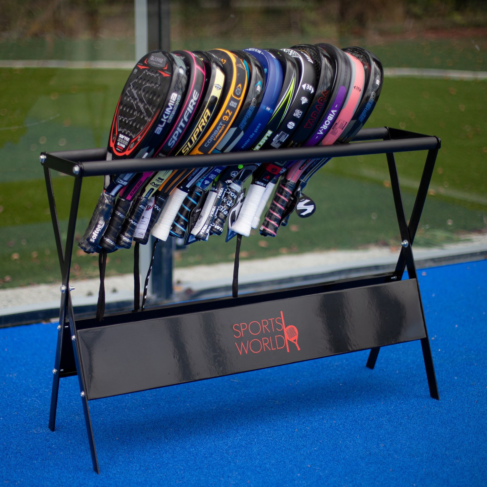 soporte para palas de pádel/tenis/bádminton 4
