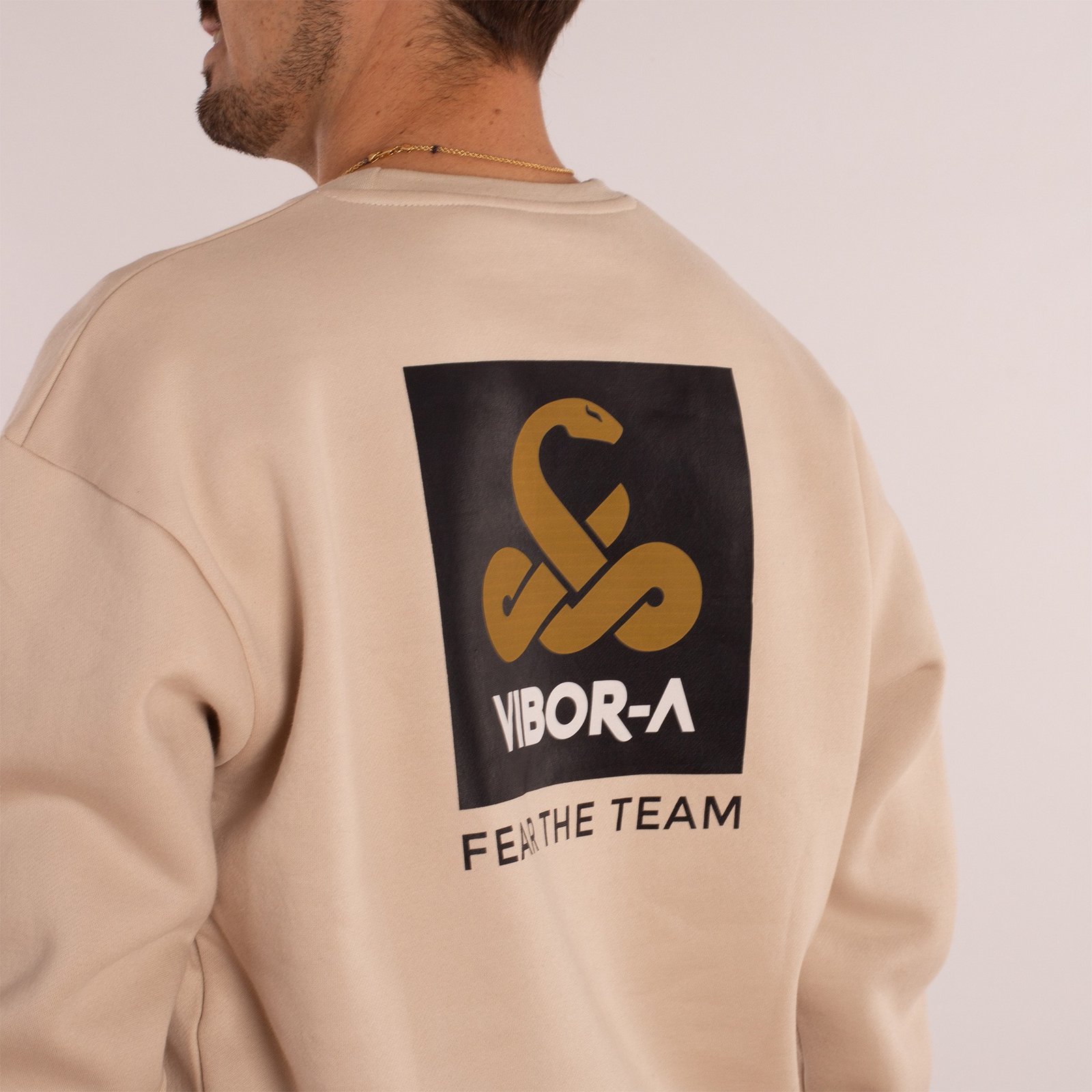 sudadera vibor-a cascabel beige