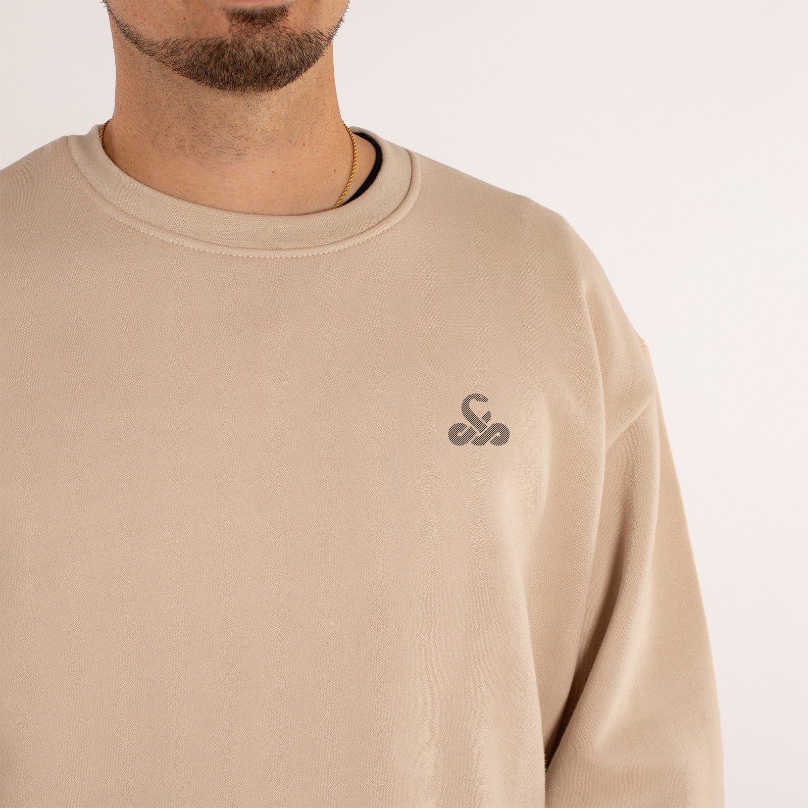 sudadera vibor-a cascabel beige 2