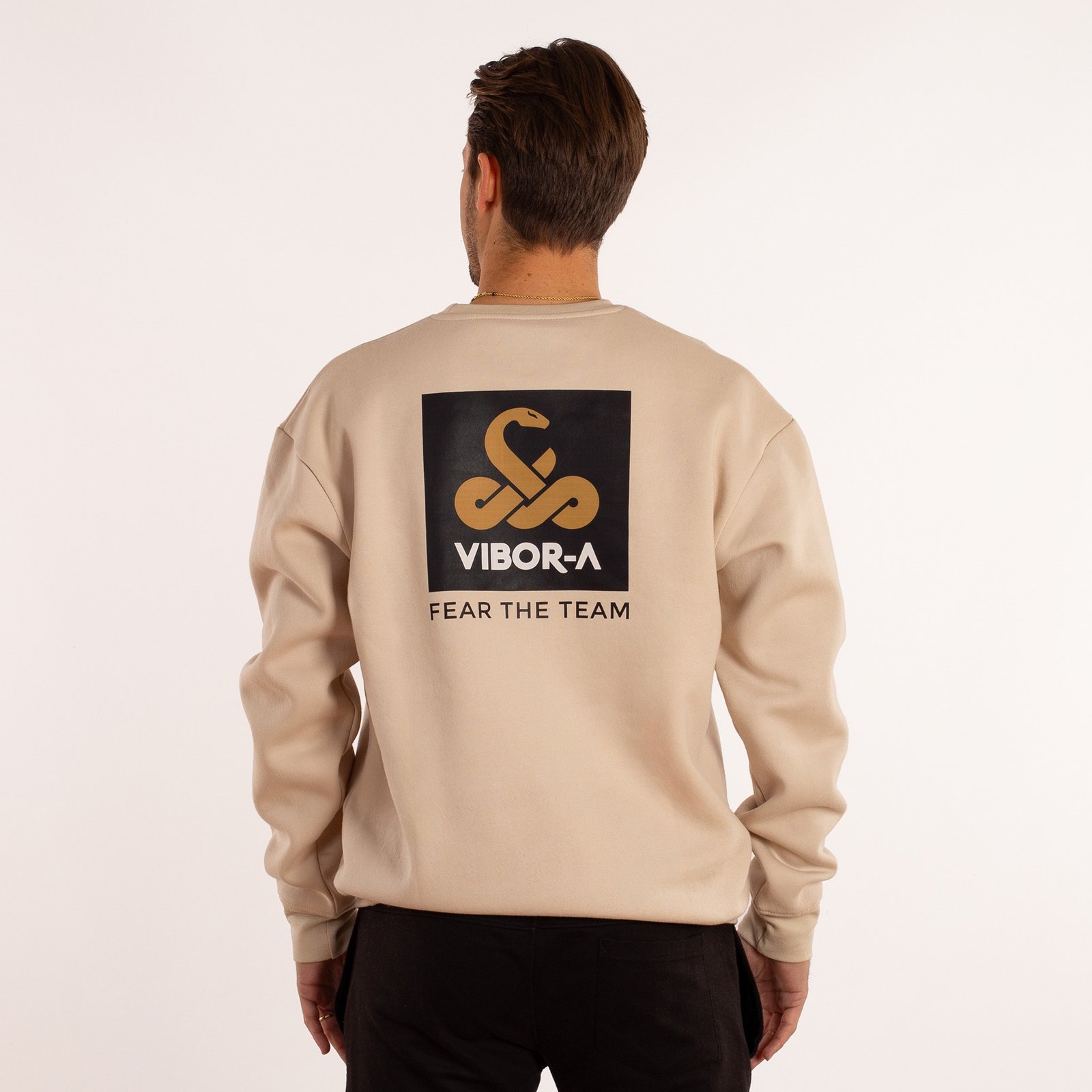 sudadera vibor-a cascabel beige 3
