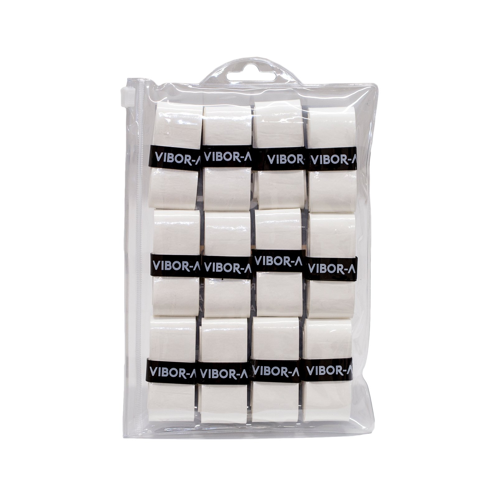 bolsa de overgrips vibor-a liso blanco 1