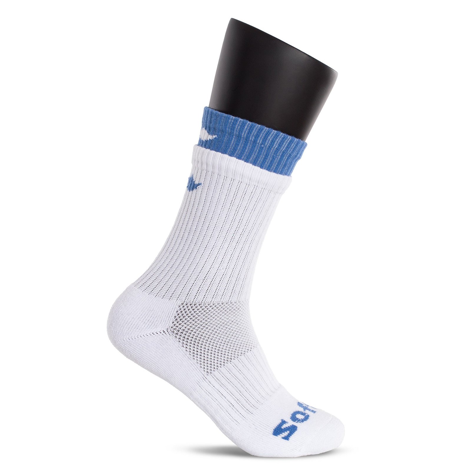 calcetines softee doble blanco marino