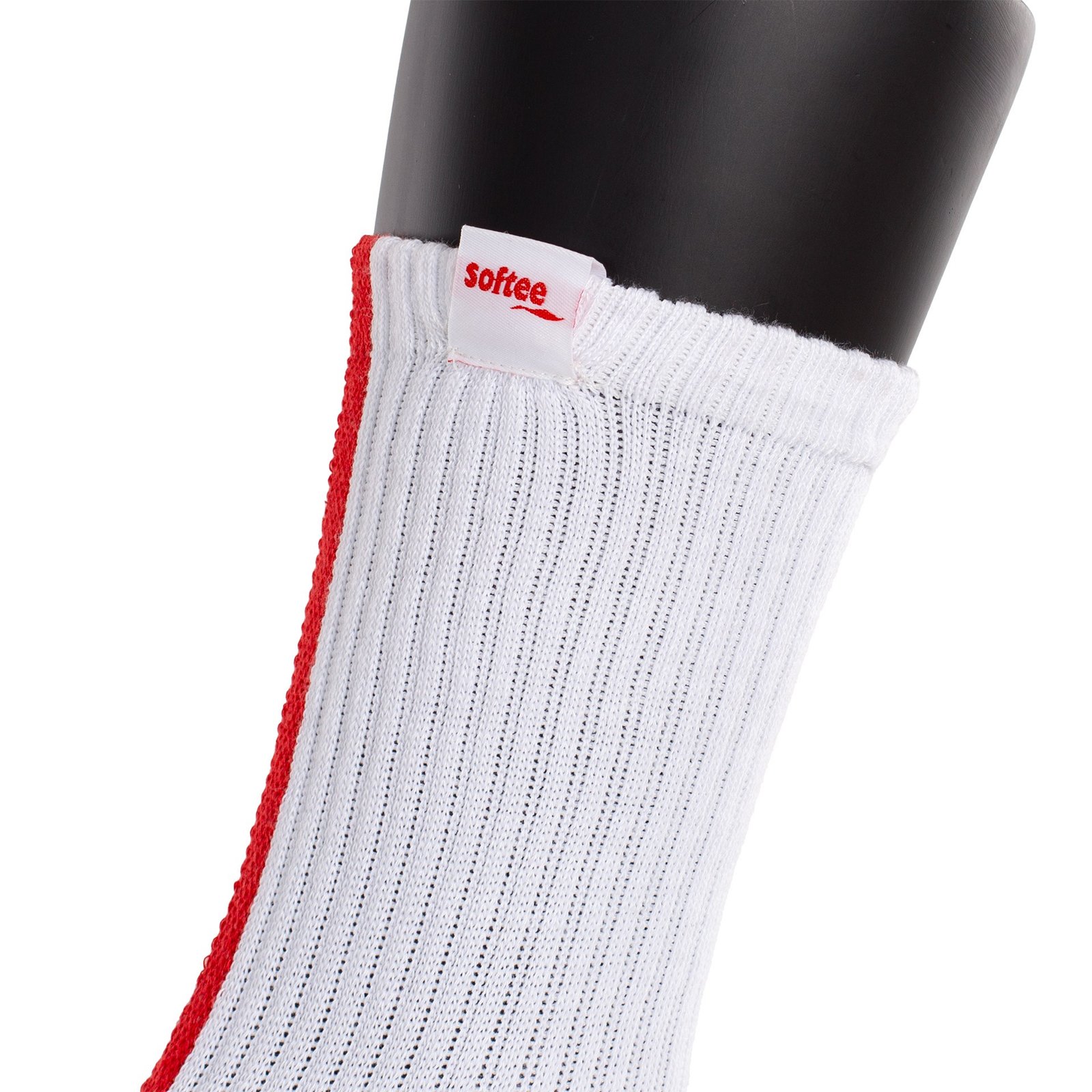 calcetines softee label blanco 4