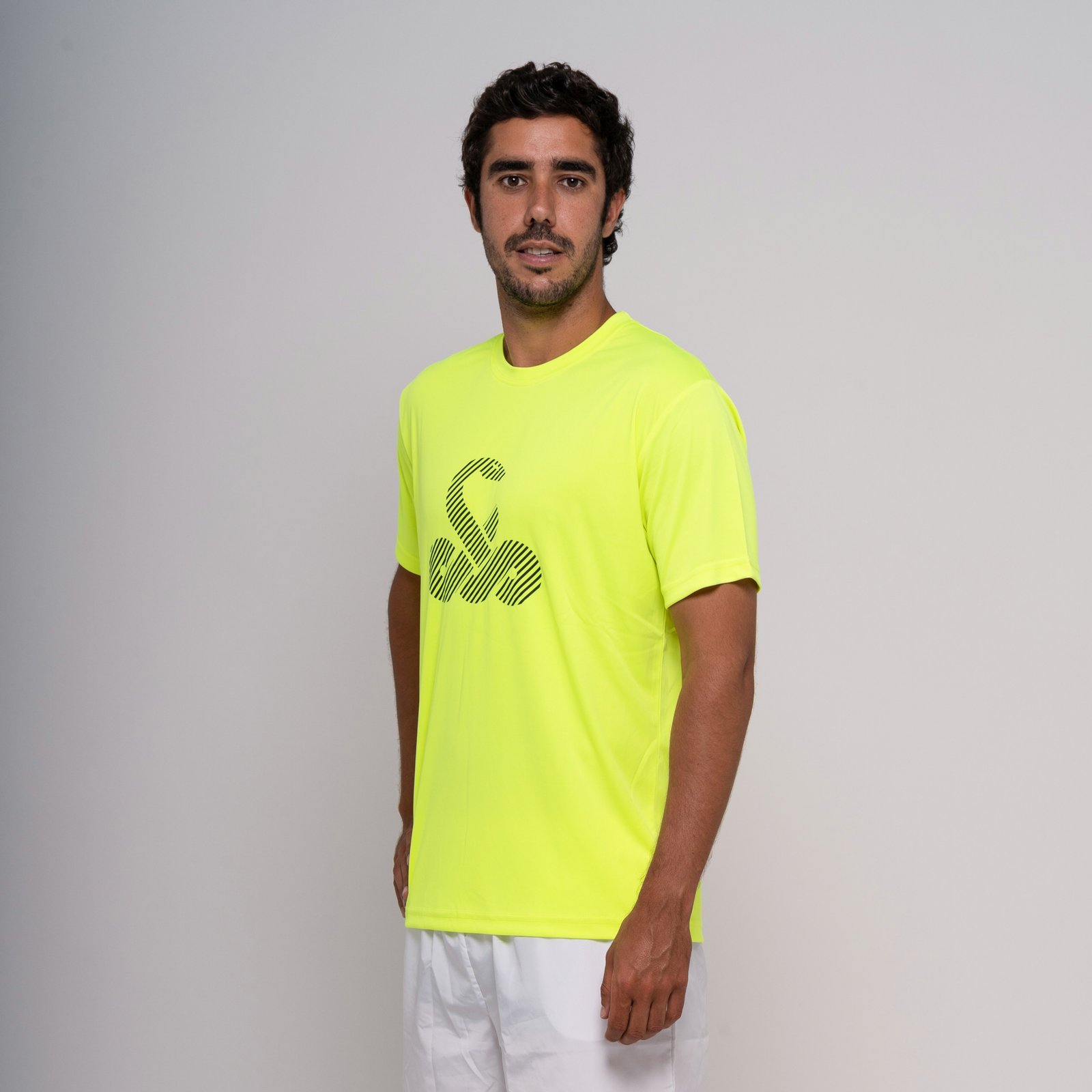 camiseta vibor-a taipan hombre amarillo flúor