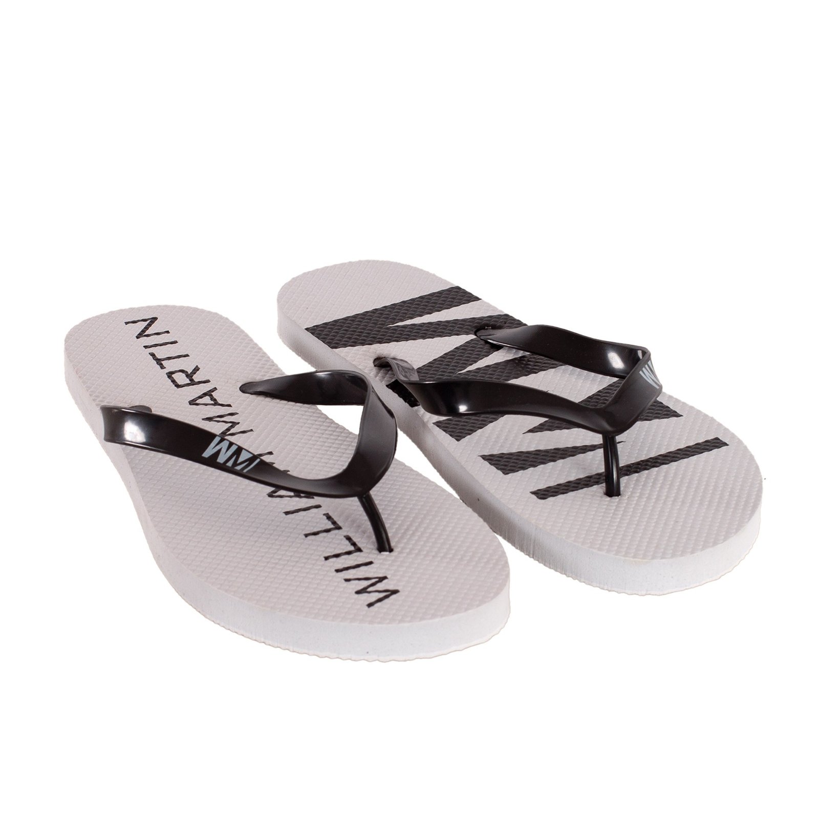 chanclas william martin whitby blanco negro