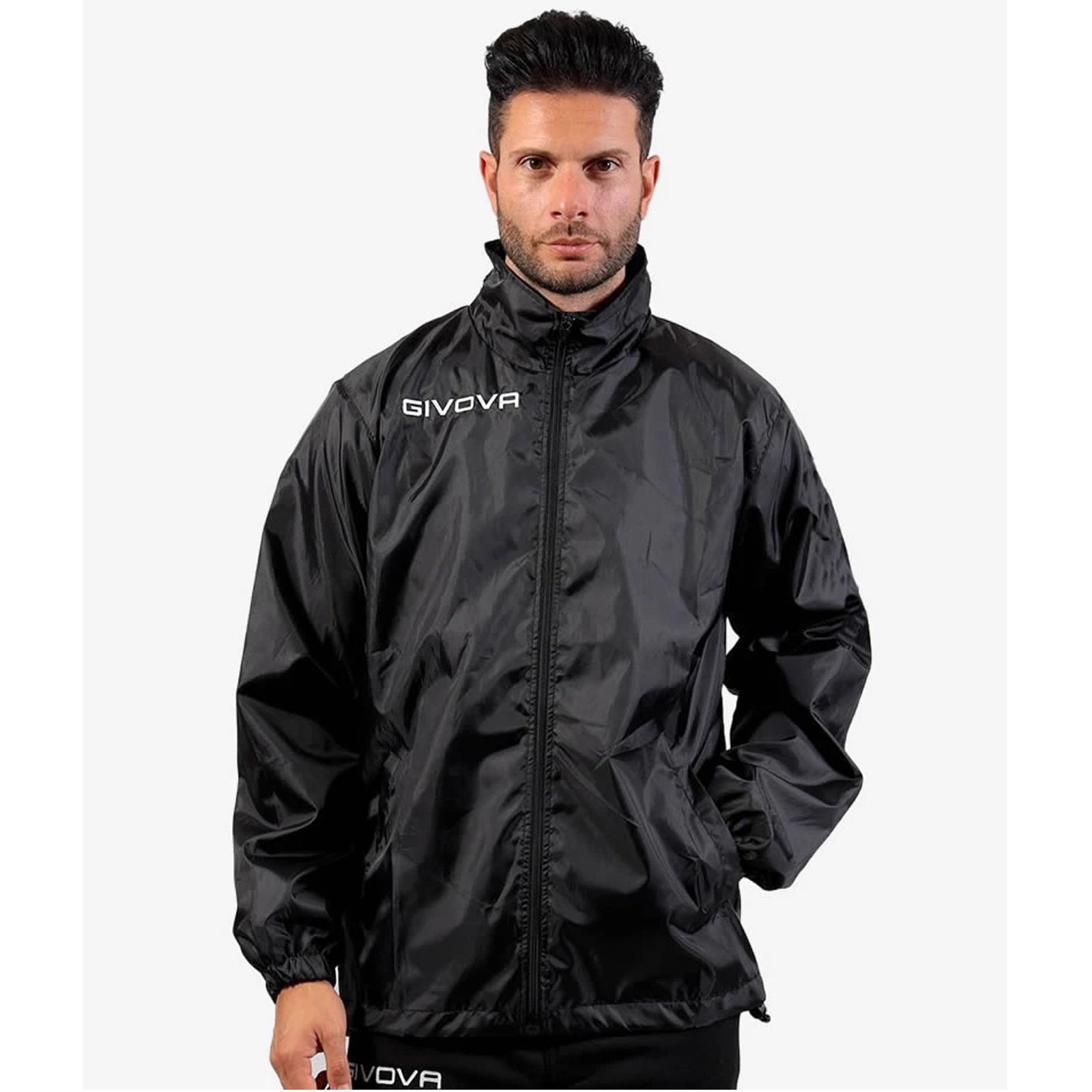 chubasquero givova rain master negro 1