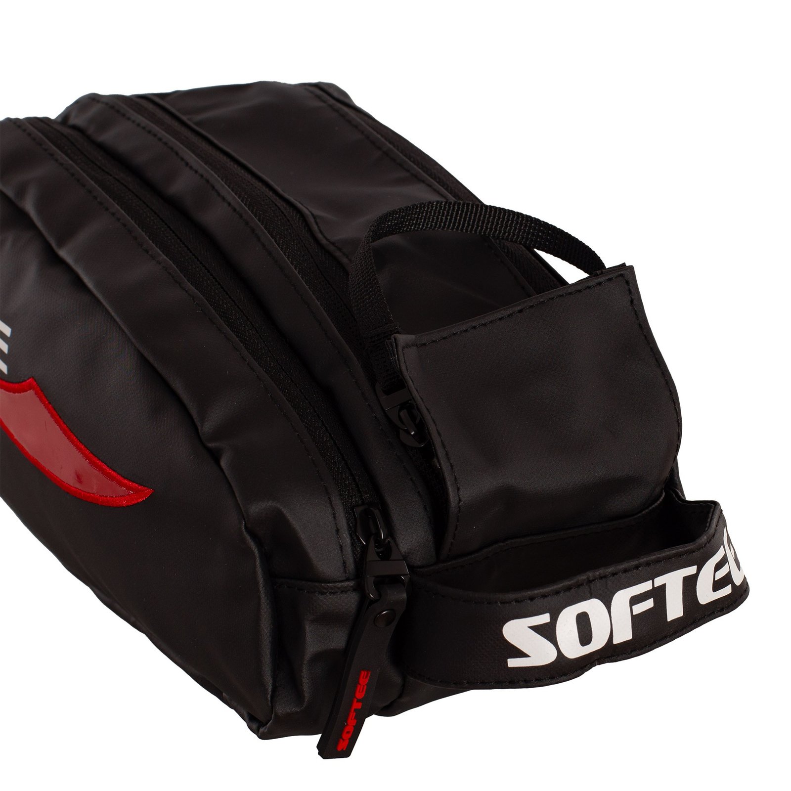 neceser softee air negro rojo 5