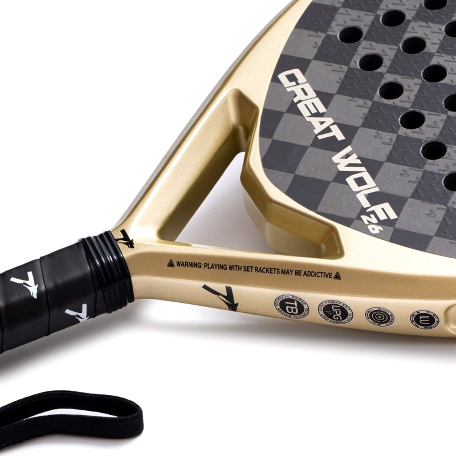 pala de pádel set great wolf 1