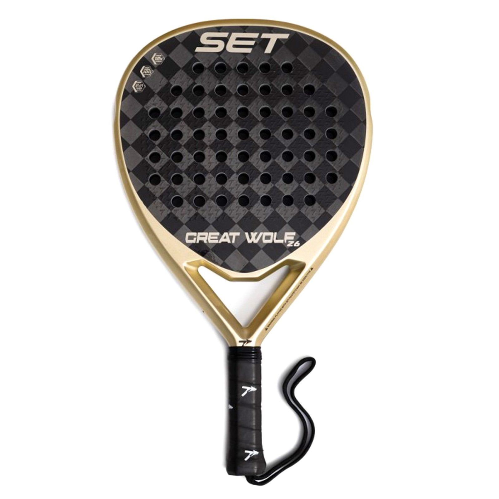 pala de pádel set great wolf 2