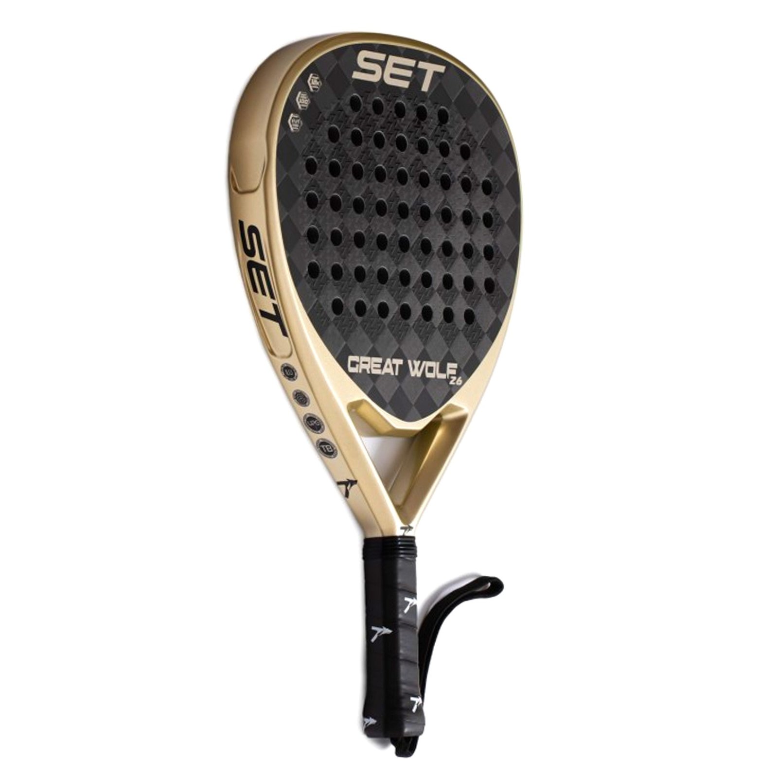 pala de pádel set great wolf 3