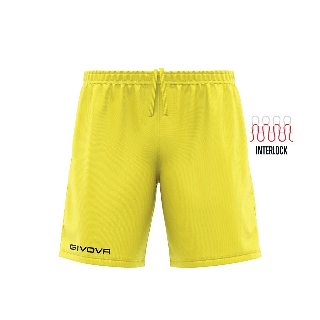 pantalón corto givova capo amarillo