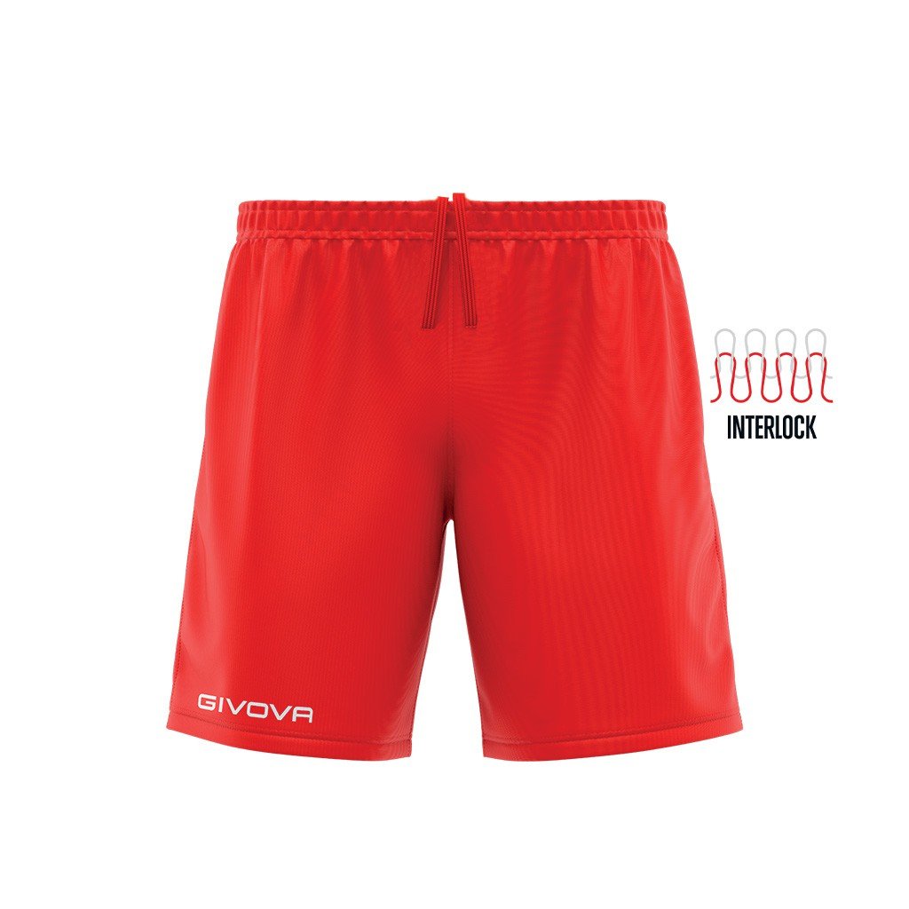 pantalón corto givova capo rojo