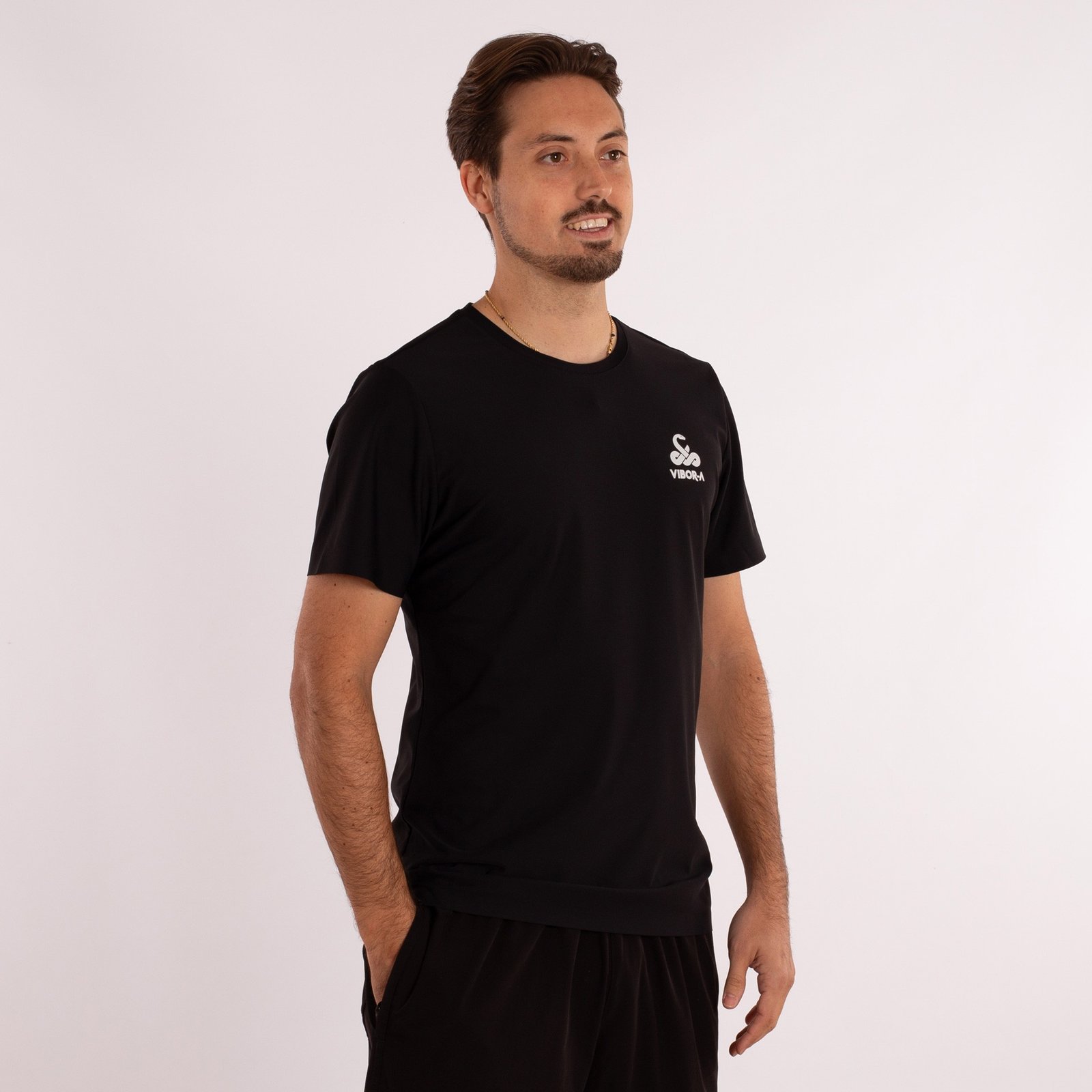camiseta vibor-a russell negro