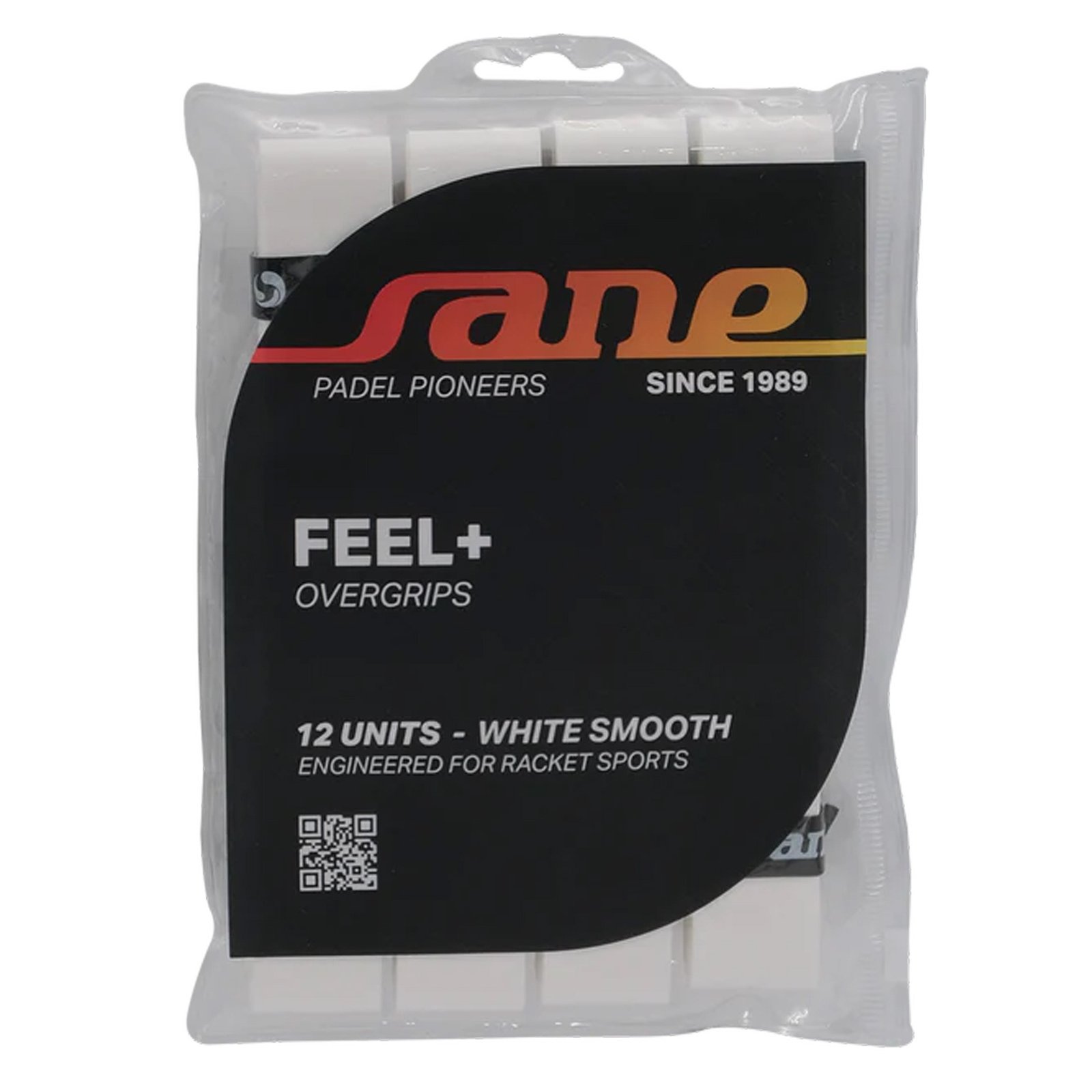 blister de 12 overgrips sane lisos blancos 1