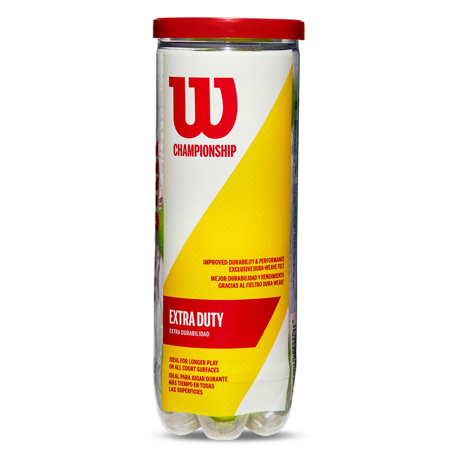 bote 3 pelotas tenis wilson championship xd 1