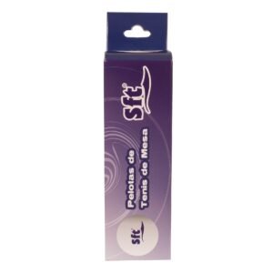 Caja De 3 Pelotas De Tenis De Mesa Abs 40Mm Softee