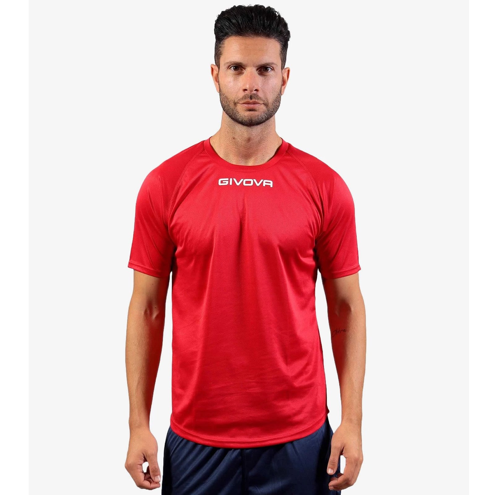 camiseta givova one microperforada rojo
