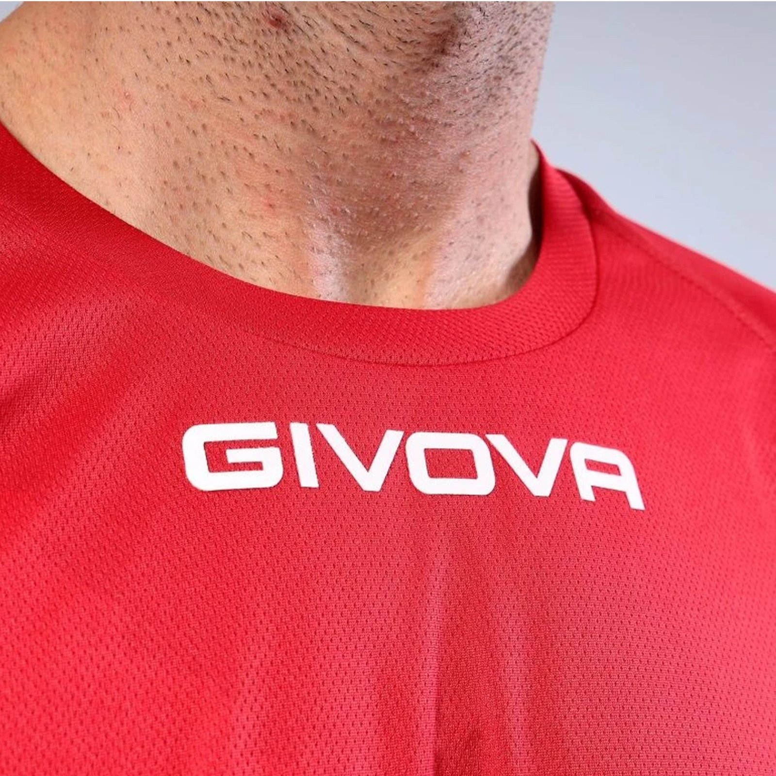 camiseta givova one microperforada rojo 3