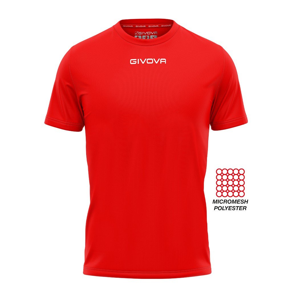 camiseta givova one microperforada rojo 4
