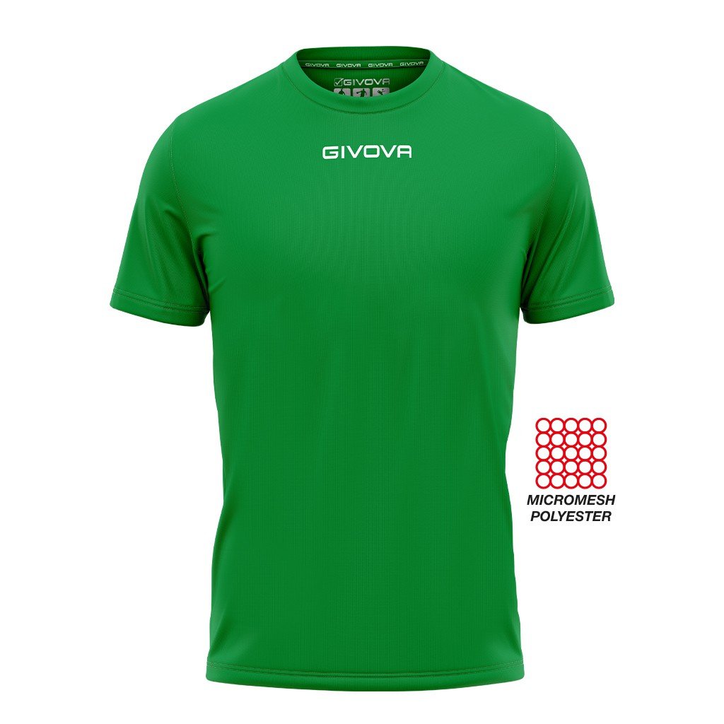camiseta givova one microperforada verde