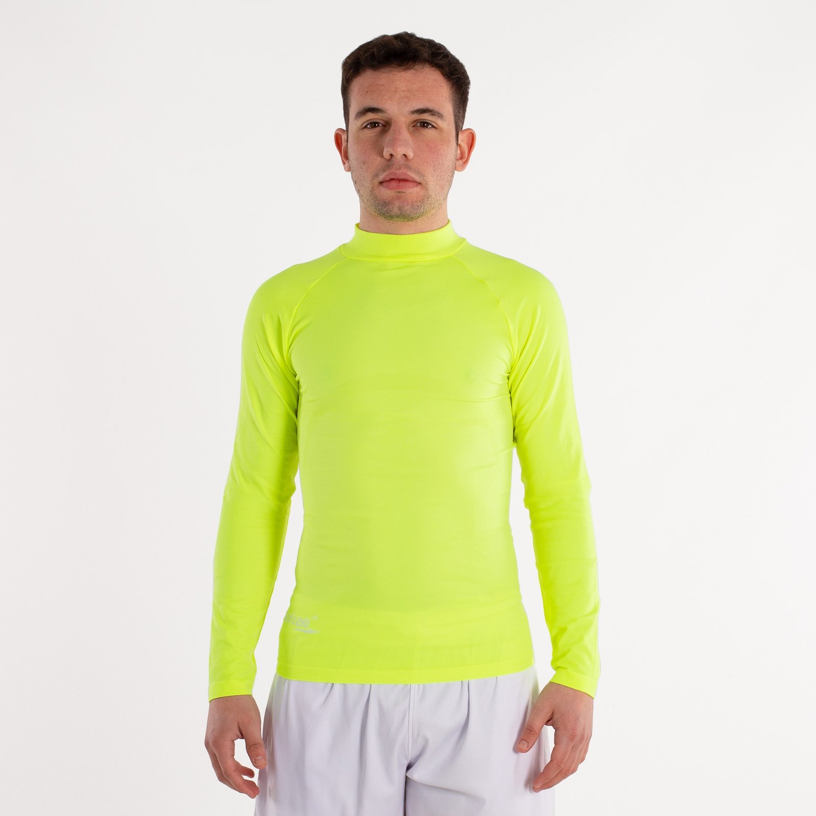 camiseta térmica softee bubble adulto amarillo flúor 2