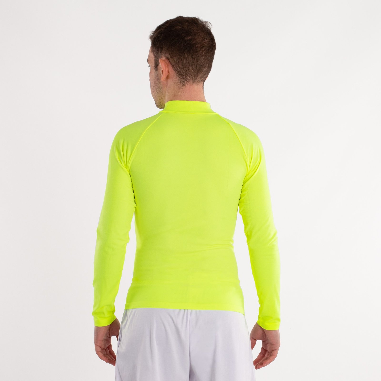 camiseta térmica softee bubble adulto amarillo flúor 4