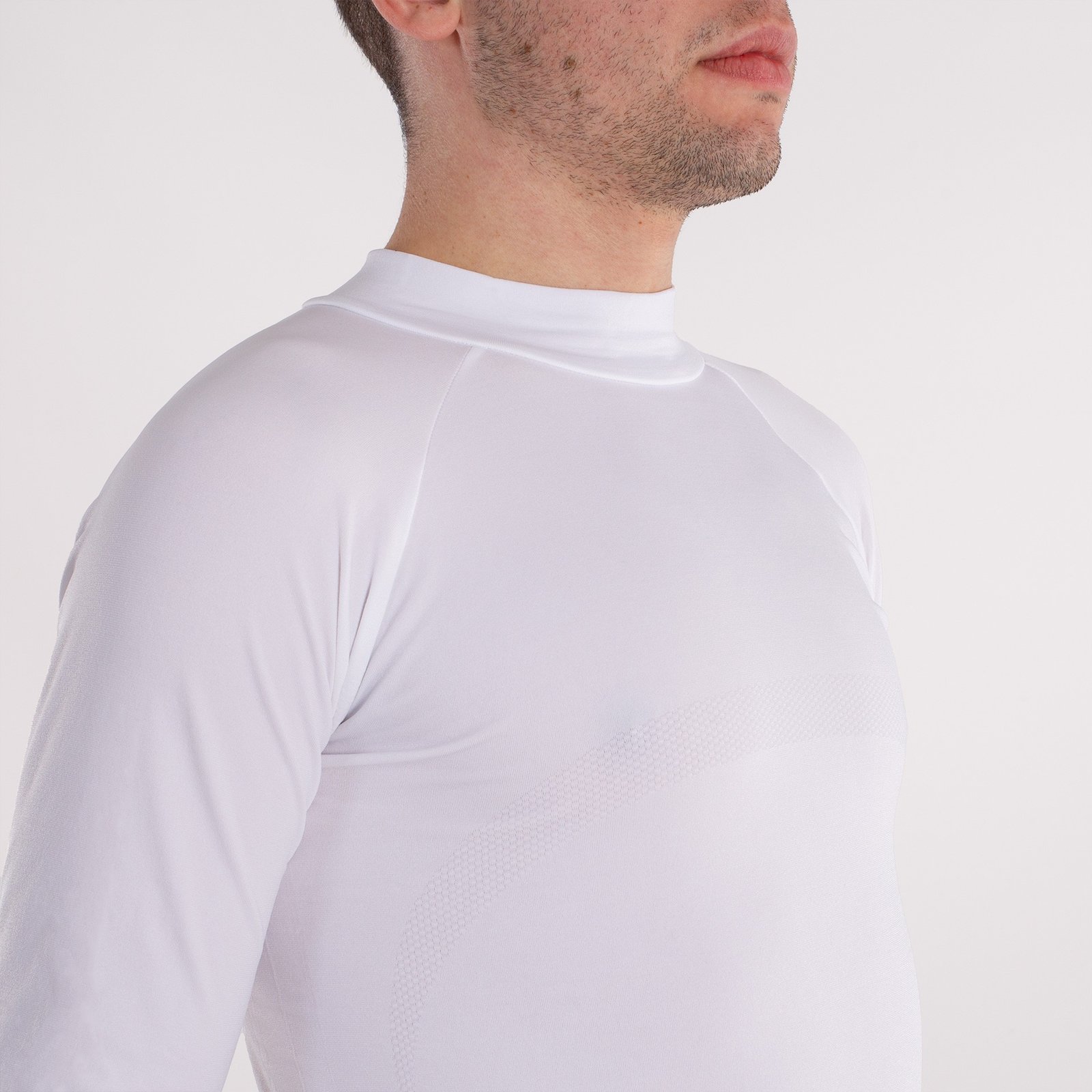 camiseta térmica softee bubble adulto blanco
