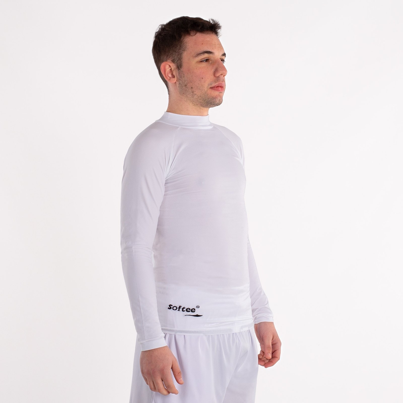 camiseta térmica softee bubble adulto blanco 1