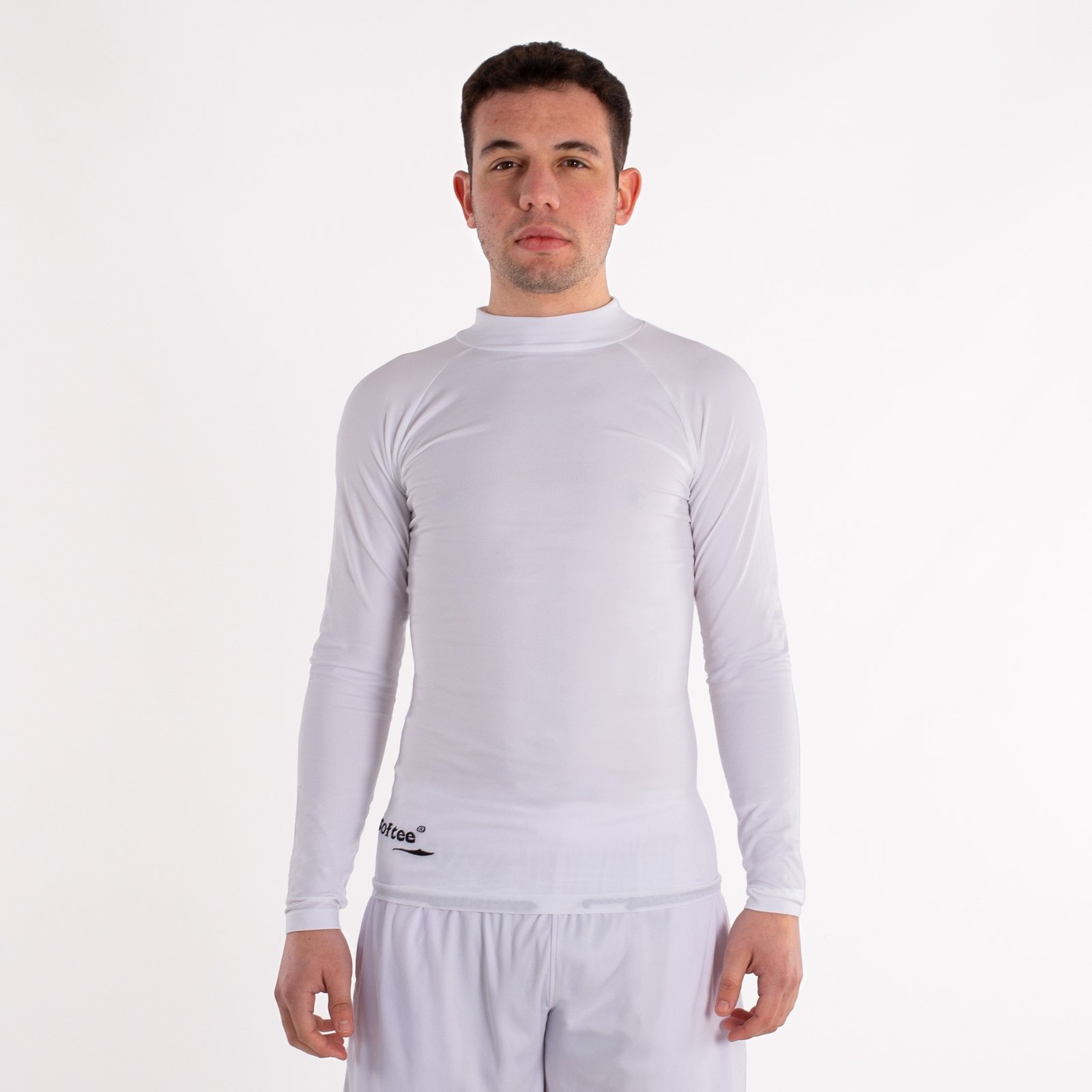 camiseta térmica softee bubble adulto blanco 4