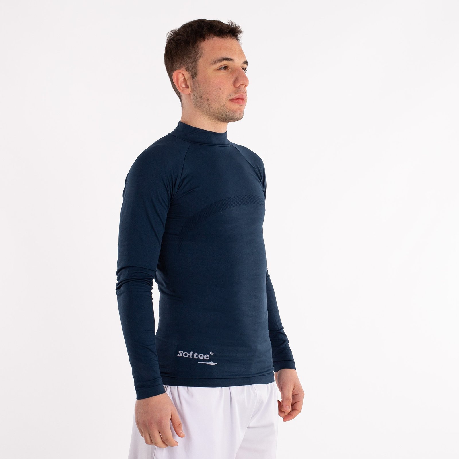 camiseta térmica softee bubble adulto marino 1