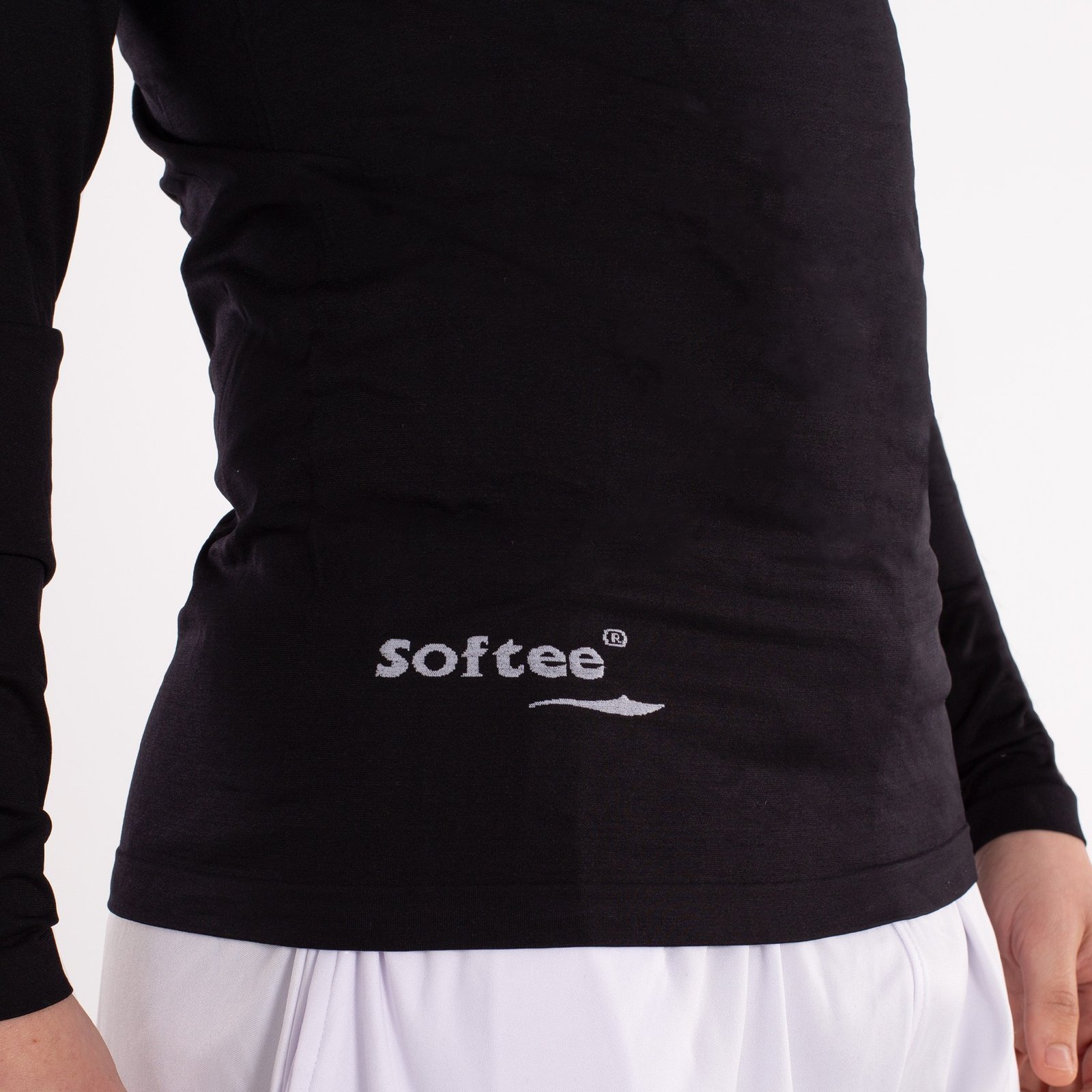 camiseta térmica softee bubble infantil negro 1