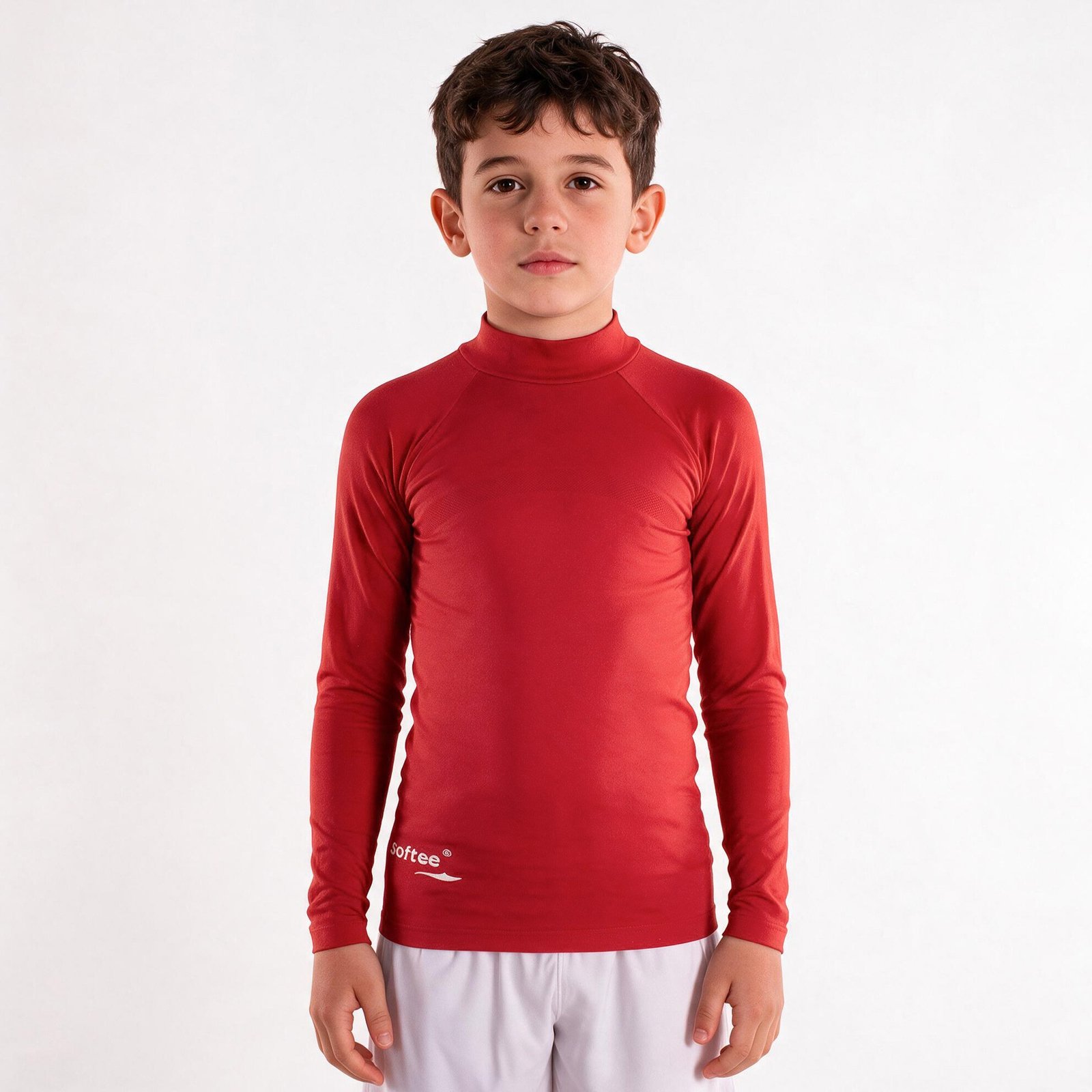 camiseta térmica softee bubble infantil rojo 1