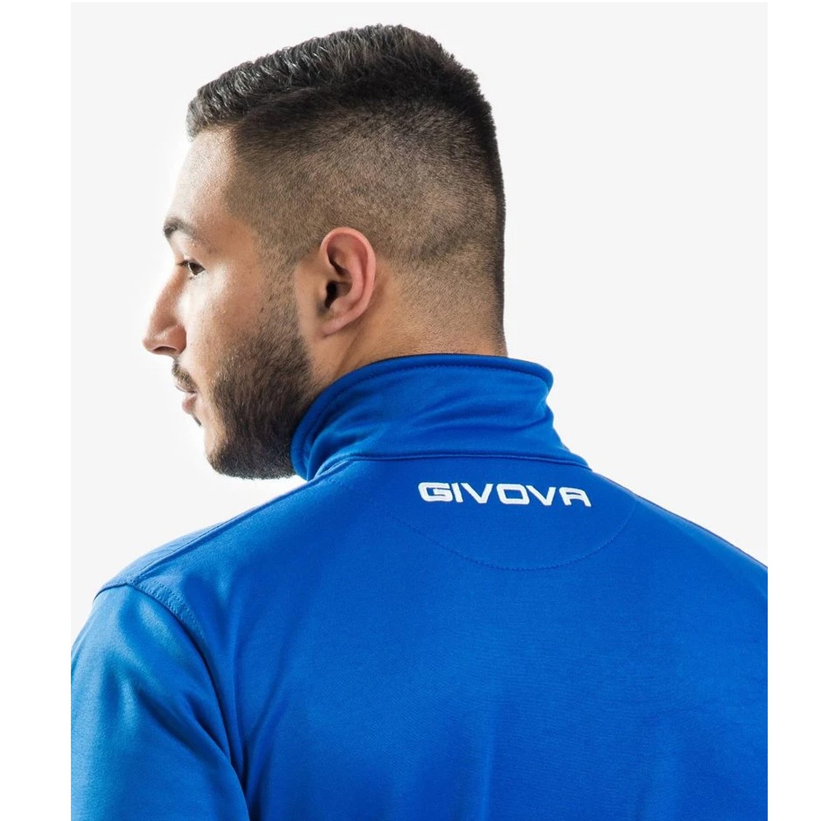 chándal givova tuta one full zip royal marino 3