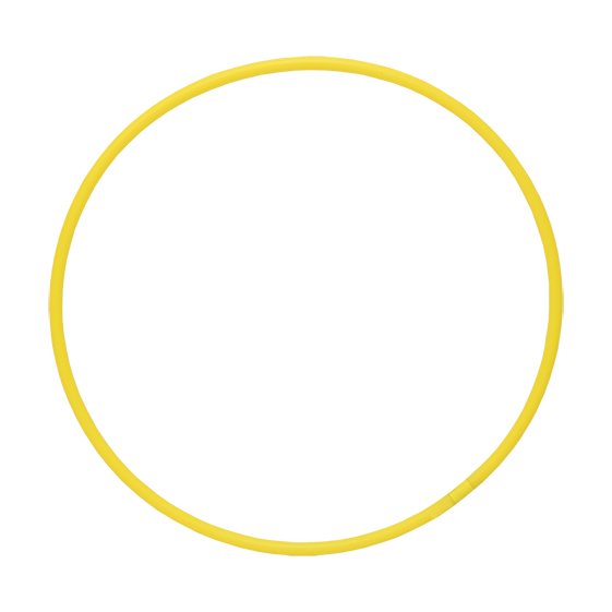 hula hoop amarillo 75 cm