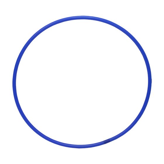 hula hoop azul 75 cm