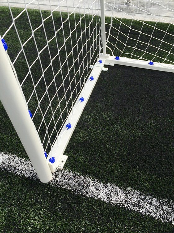 jgo porterías fútbol 7 metálicas trasladables tubo 80 mm reglamentarias 2