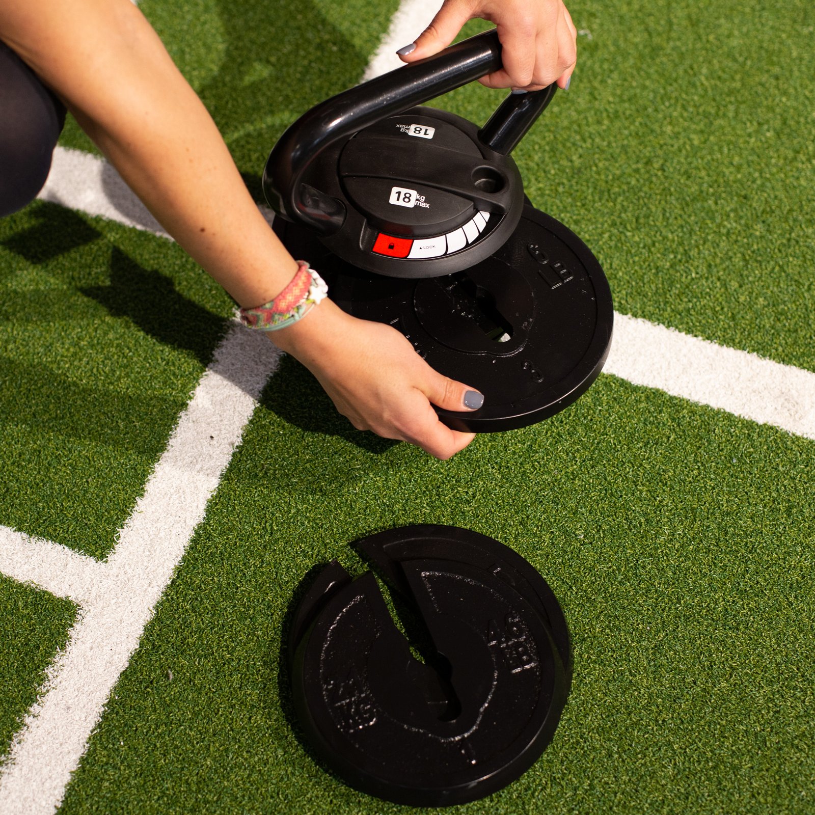 kettlebell regulable hasta 9kg 4