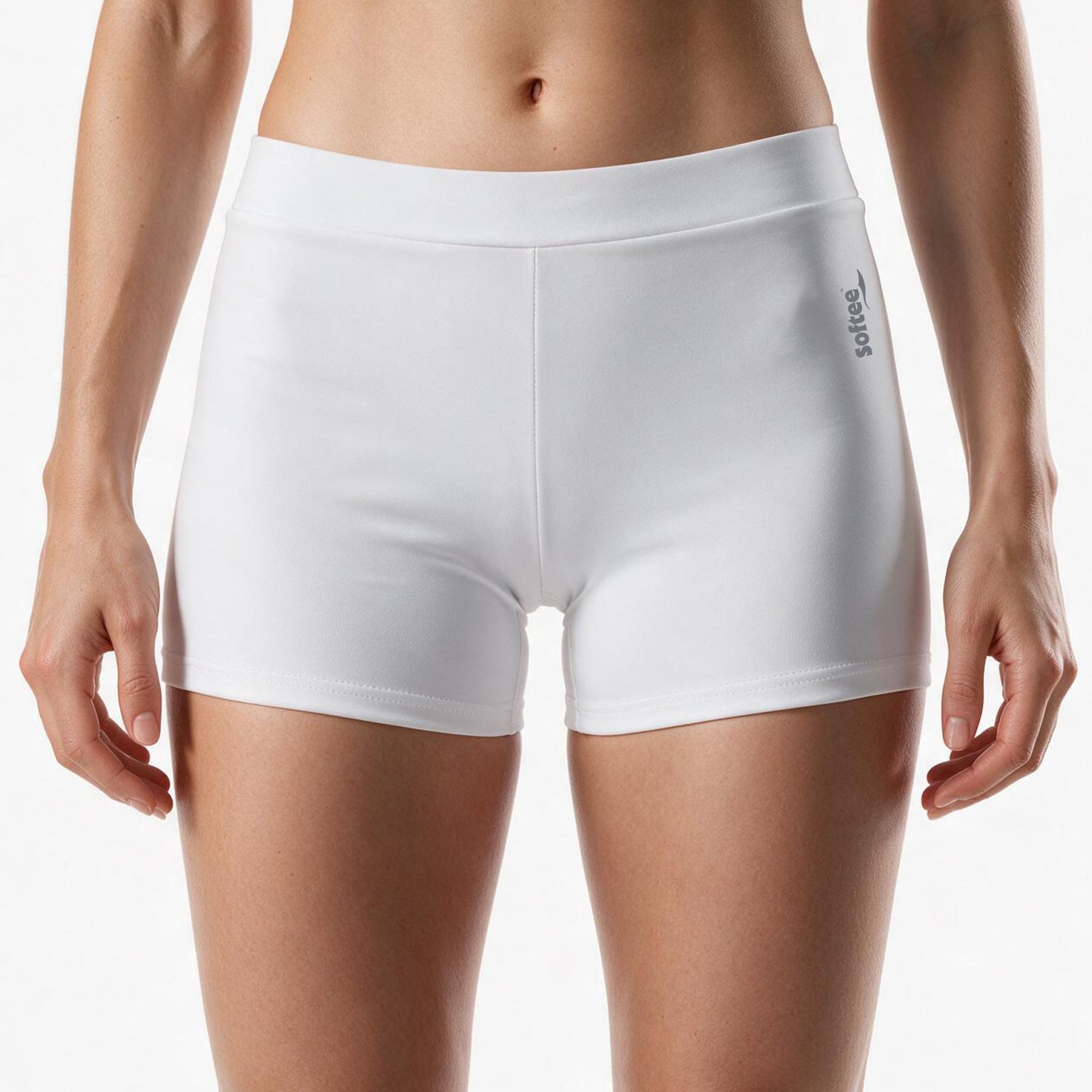 malla corta softee hispa blanco