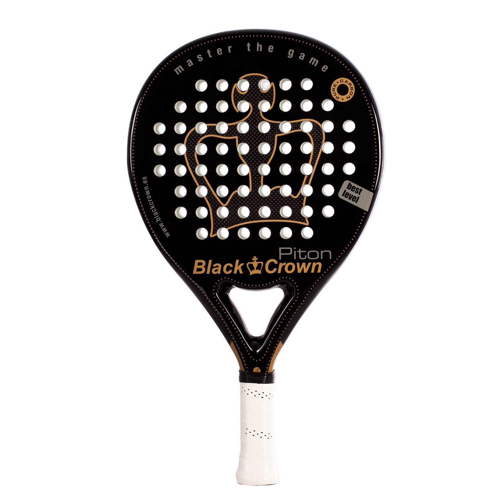 pala de pádel black crown piton 2