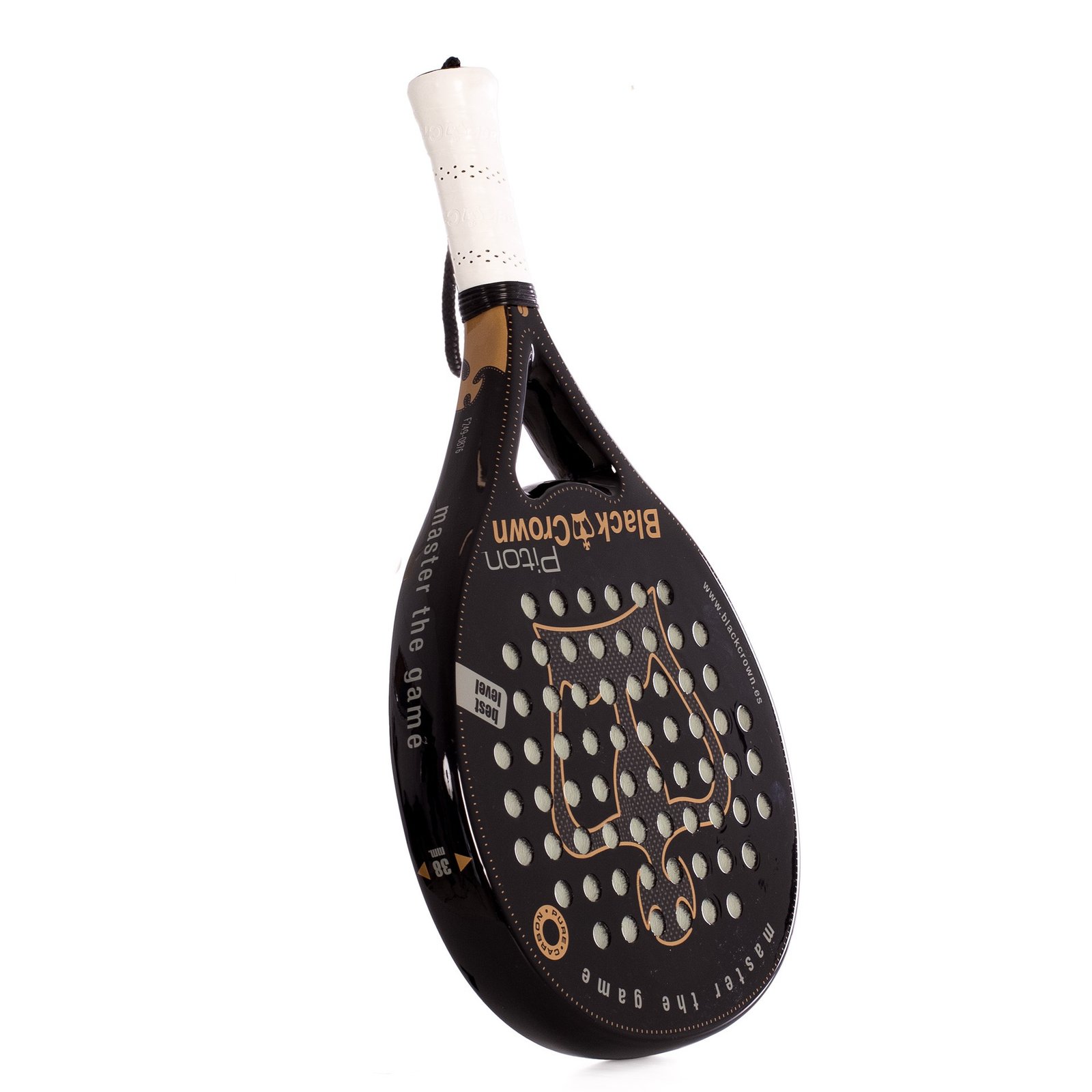 pala de pádel black crown piton 8