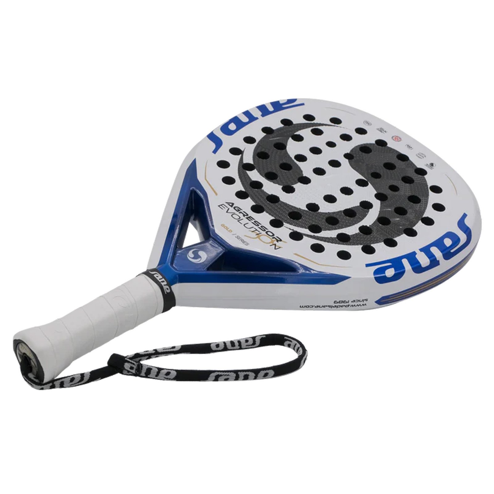 pala de pádel sane agressor evolution gold 2