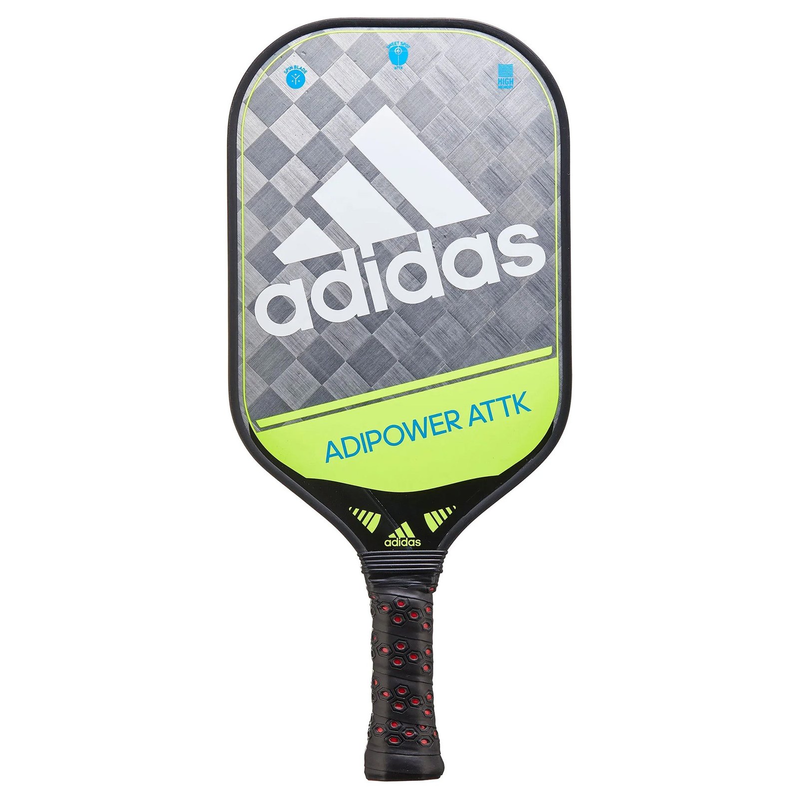 pala de pickleball adidas adipower attk lime