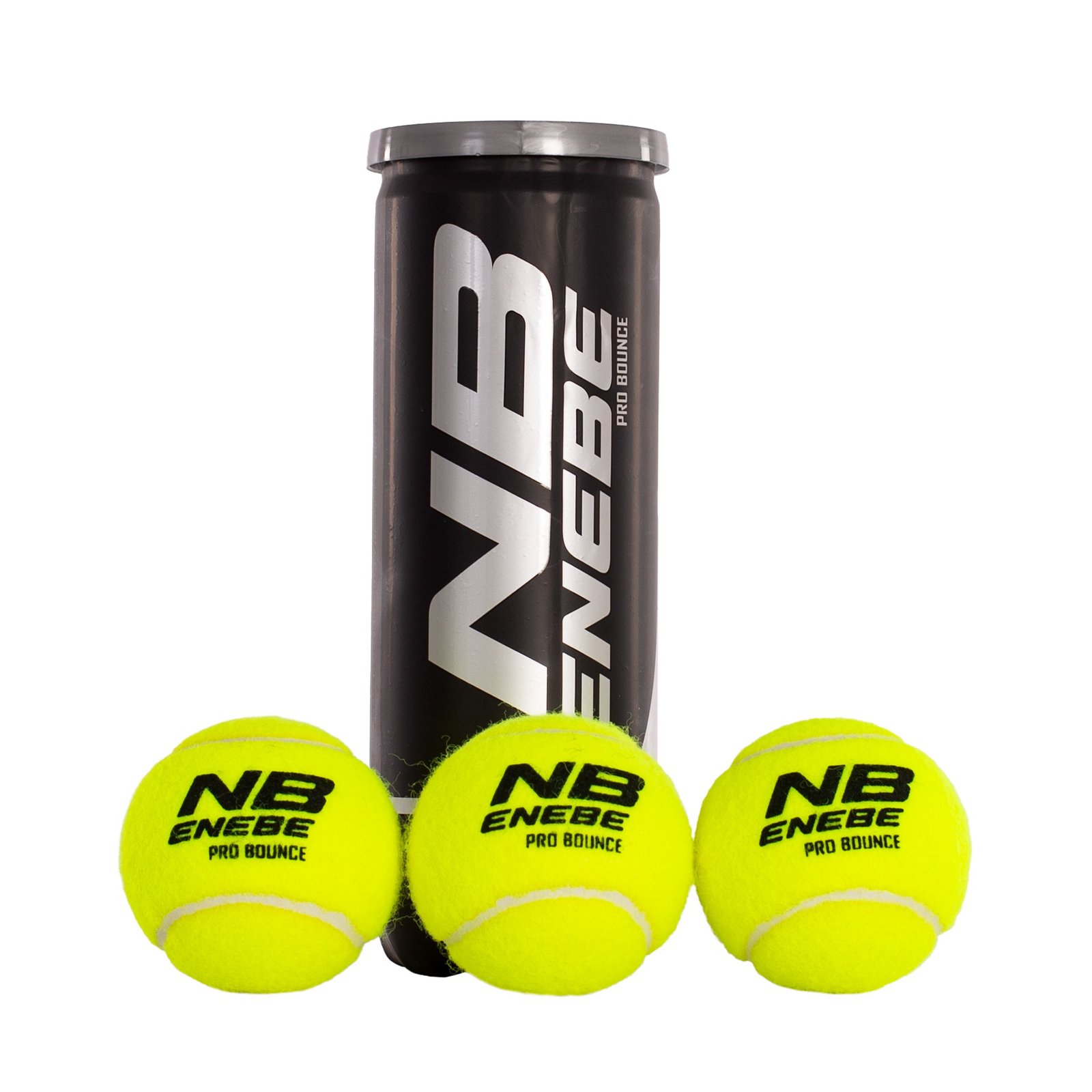 bote de 3 pelotas pádel enebe pro bounce 3